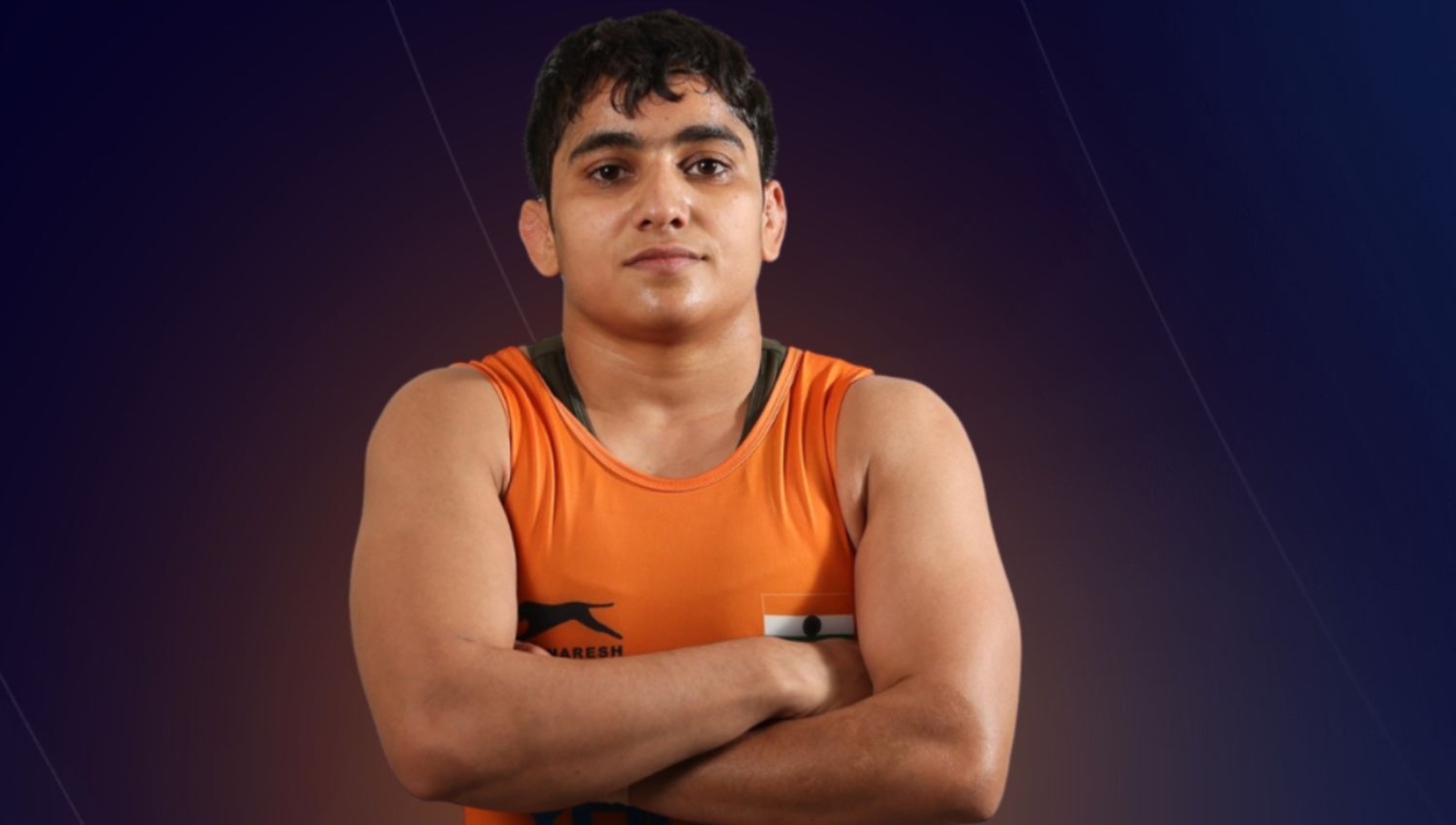 Neelam Sirohi wrestling at the 2026 World Championships